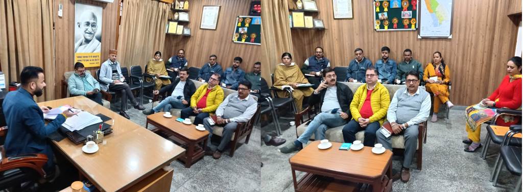 A districtlevel review meeting was held to review the successful implementation of the Our Toilet Our Future campaign